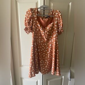 Lulus puff sleeve dress